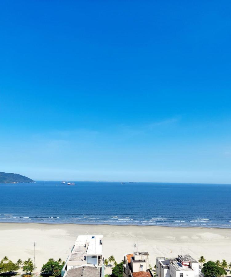 Apto Top Com Vista Pro Mar Em Condominio Completo Em Frente A Praia! Santos  Exterior photo