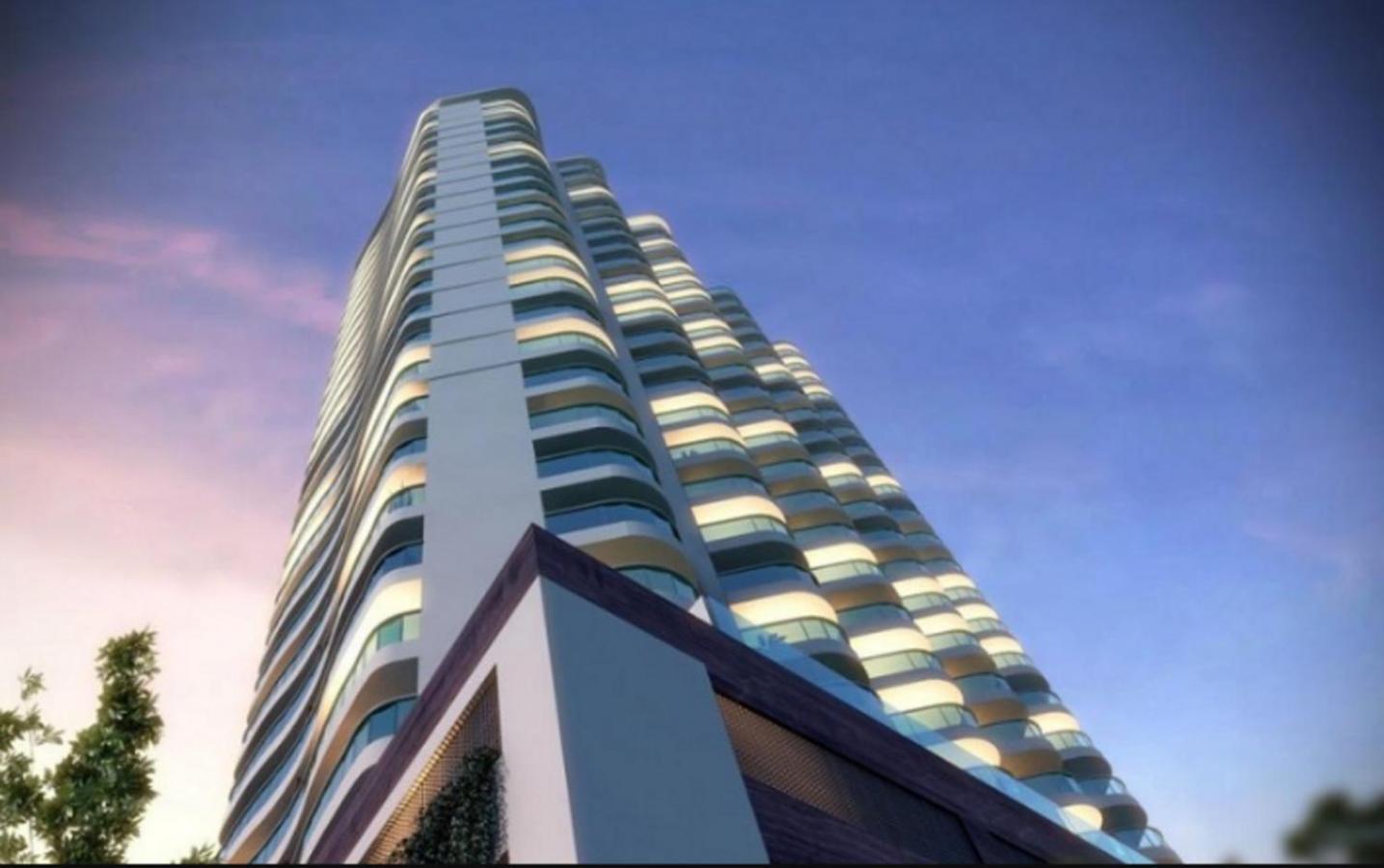 Apto Top Com Vista Pro Mar Em Condominio Completo Em Frente A Praia! Santos  Exterior photo